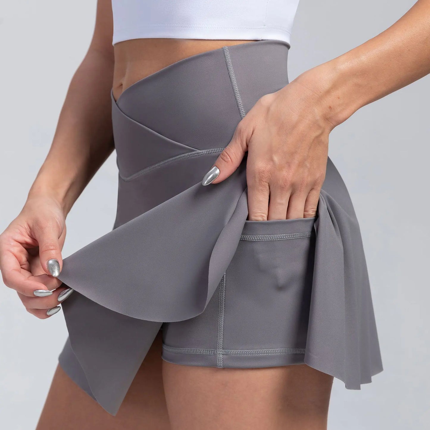High-Rise Yoga Skirt Short